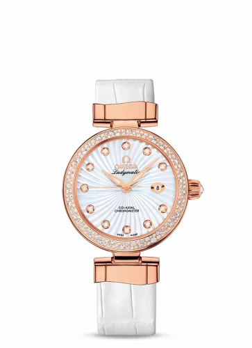 Omega LadyMatic Co-Axial 34 Red Gold / Diamond / MOP 425.68.34.20.55.001 (42568342055001)